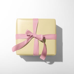 Yellow Gift Wrap, 90gsm Fine Art Paper, Holiday Packaging image 7