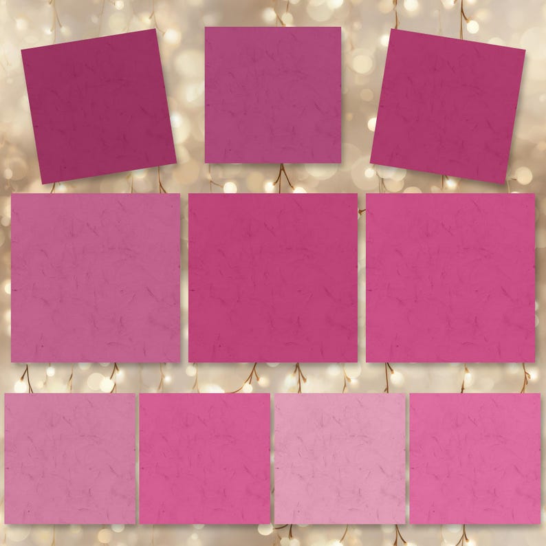 Pink Paper Layout Pattern Pinks Mulberry Paper Seamless Pattern Bundle, Pink Digital Paper ...