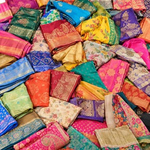 Traditional Indian Textiles - Etsy