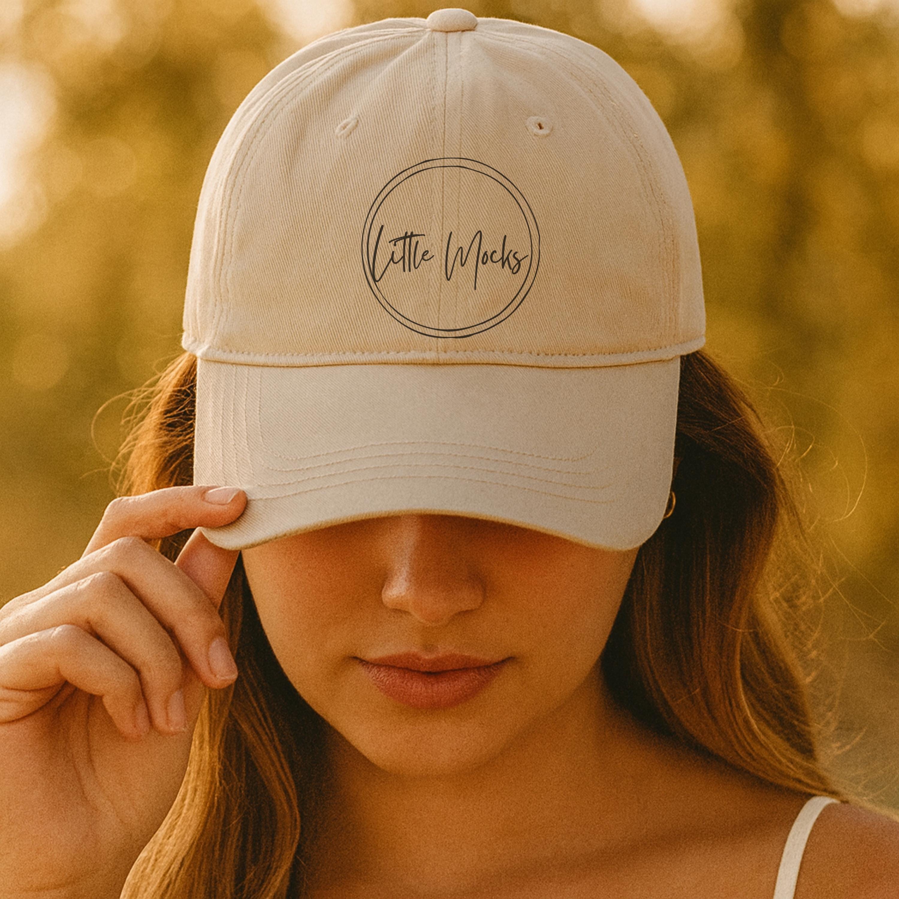 MOBSTAR モブスター　DAD cap stone キャップ　帽子　ベージュ レディースウェア