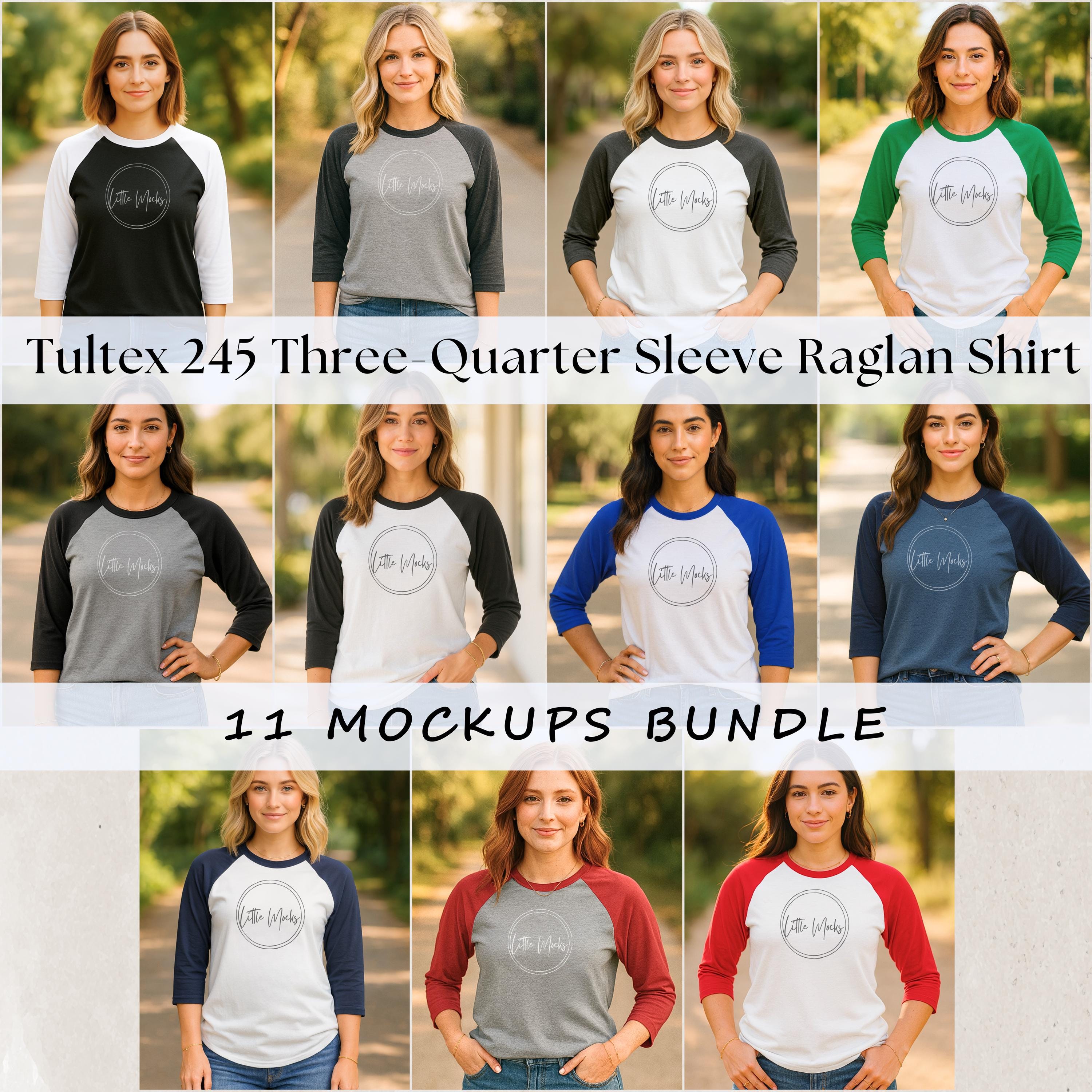 Three Quarter Sleeve Shirts - Etsy