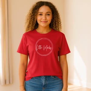 Cardinal Red Gildan 64000 Tshirt Mockup: Unisex Softstyle T-Shirt Mock-up G64000, Model Mockup, Soft Style Shirt Mock Simple Minimalist Mock