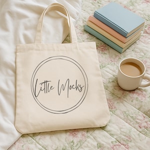 Tote Bag Mockup, Cute Cozy Lifestyle Mockup Tote Bag, Boho Bookish Mock of Tote for Spring Summer Winter Fall, Cotton Canvas Tote Bag Mockup