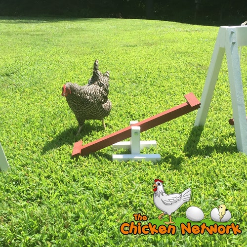 Amish Made Chicken Teeter Totter / SeeSaw