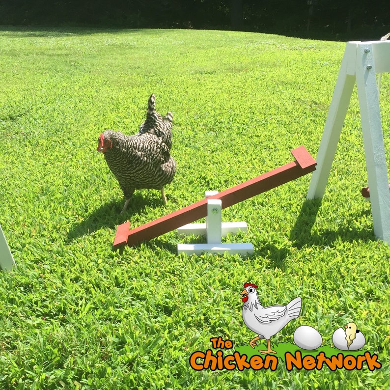 Amish Made Chicken Teeter Totter / SeeSaw image 1
