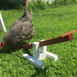 Amish Made Chicken Teeter Totter / SeeSaw image 3