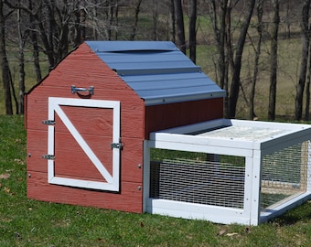 Amish Made Chicken Coop / Chicken Tractor for 4-5 birds