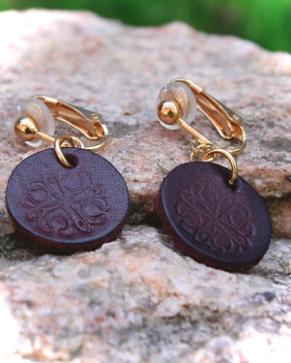 GELVTIC レザーイヤリング レディース ハンドメイド ハートイヤリング 大きな幾何学模様 ダングルイヤリング レディース 軽量 10代の女の子向け ステートメン GELVTIC 本革ピアス レディース ガールズ 幾何学模様 大きなドロップ