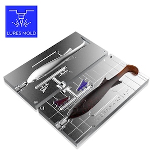 Ombretto Coda Vibrante Rocciosa Stampo Da Pesca Esca Plastica Morbida 38 Mm - Foto 5