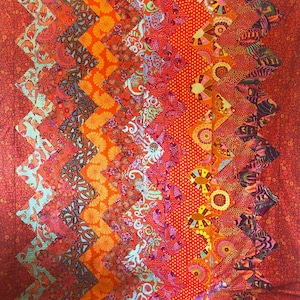 Folk Dance Quilt DIGITAL DOWNLOAD PATTERN by Anna Marie Horner