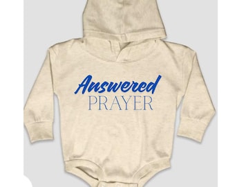 Answered Prayer baby onesie