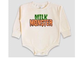 Milk Monster Baby Halloween onesie