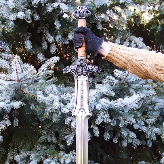 Conan The Barbarian Albion  Father's Sword | Atlantean Hand Forged Blade| Handmade Authentic Replica | Collectible Christmas, Halloween Gift