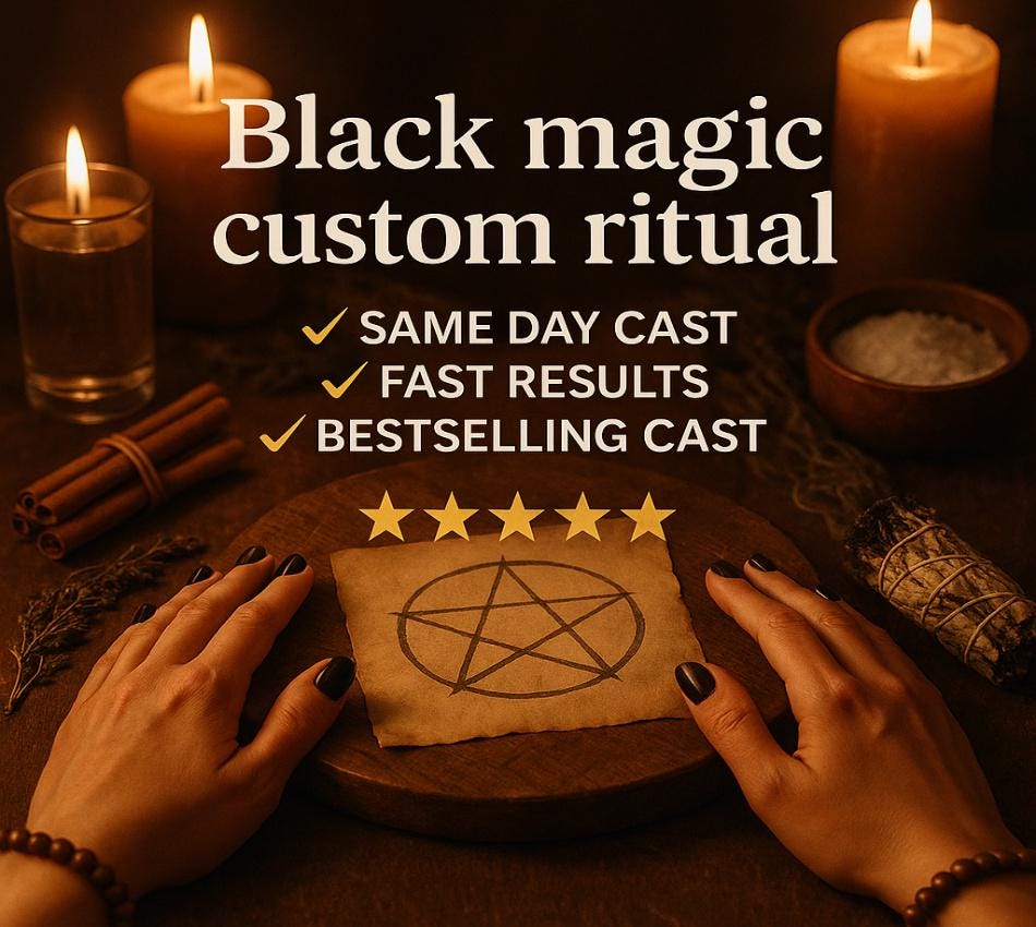 BLACK MAGIC CUSTOM Ritual, Black Magic Spell, Custom Ritual, Dark ...