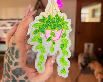 Hanging Plant Car Freshie