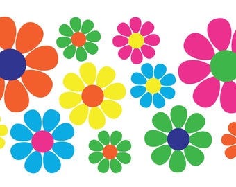 Stickers hippie Flower Power