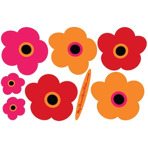 Marimekko Poppies for your car, truck, or whatever