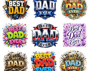 Dad Ever PNG, Father's Day Sublimation Design (Instant Download)