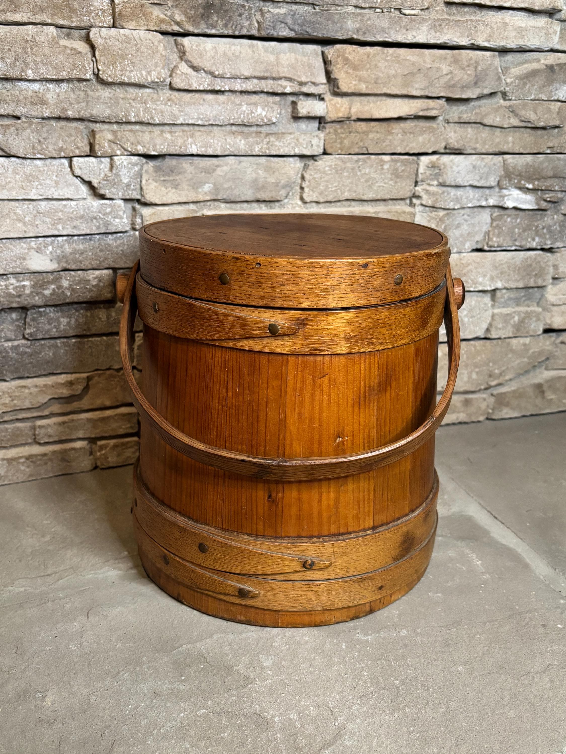 Antique Sugar Firkin - Etsy