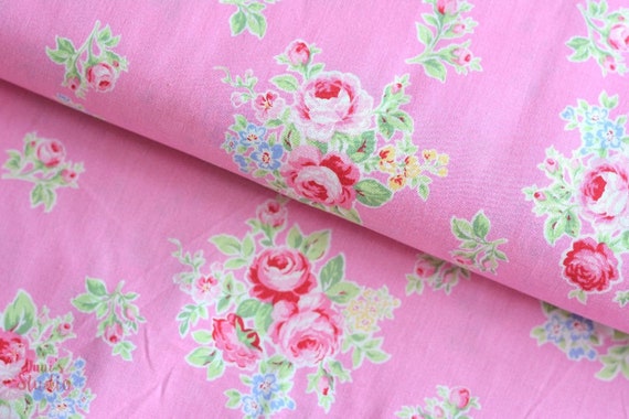 Makower Rosen Patchworkstoffe Baumwollstoffe Stoffe Patchwork Blumen Rosenstoffe