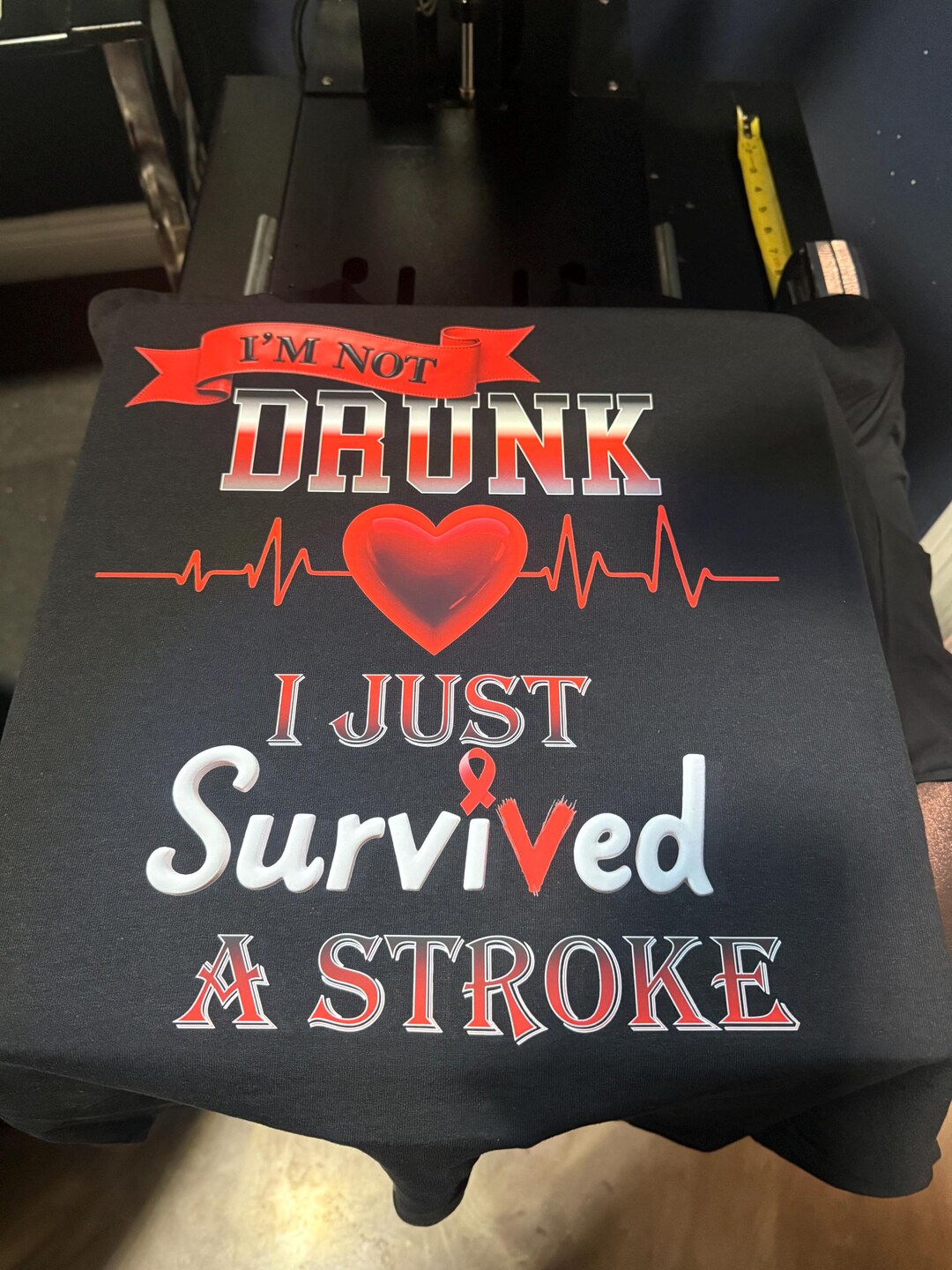 I’m Not Drunk, I Survived A Stroke - Etsy
