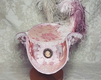 Pirate hat, Tricorn hat, Steampunk Pirate, Rococopunk hat, Renaissance hat, Cosplay hat, Sweet Lolita hat, Carnival hat, Festival headwear