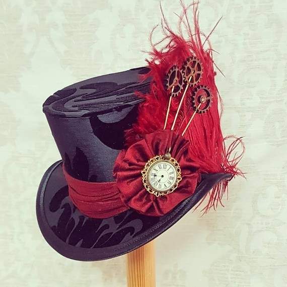 ▷ Comprar Mini Sombrero pirata rojo de disfraz