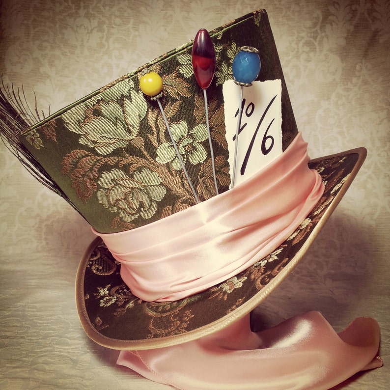 Mad Hat Steampunk Top Hat Full Size Top Hat Top Hat Custom Etsy