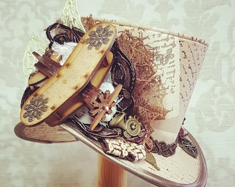 Steampunk Mini Top Hat, Aviator Hat, Aristocrat Cosplay