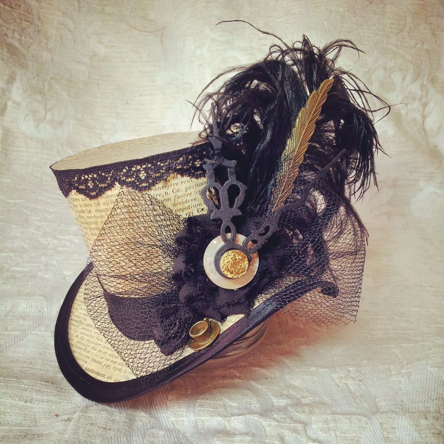 Steampunk Mini Top Hat Steampunk Mini Top Hat