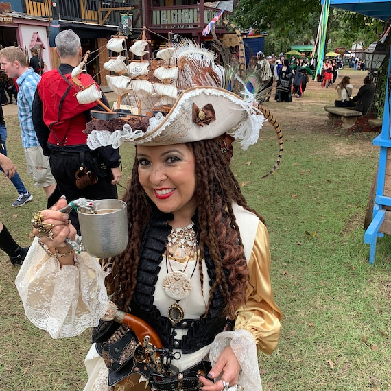 Tricorn Hat for Festivals and Re 
