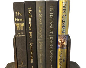 John Grisham | Kavel van 5 boeken met harde kaft | ONDERTEKEND exemplaar van het bedrijf | 1e edities