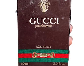 82-90 Gucci Pour Homme After Shave 2.0 fl oz 60ml Vintage 2.Serie After Shave