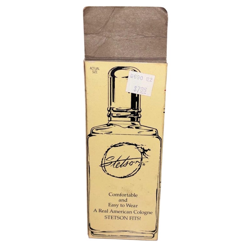 Stetson Cologne for Men 2.5 fl oz Eau de Toilette Spray Original Vintage Bottle image 5