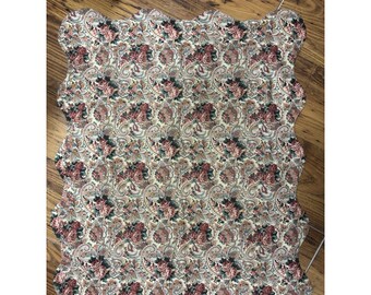 Conjunto de fronhas recortadas padrão Cottagecore floral Grandmacore