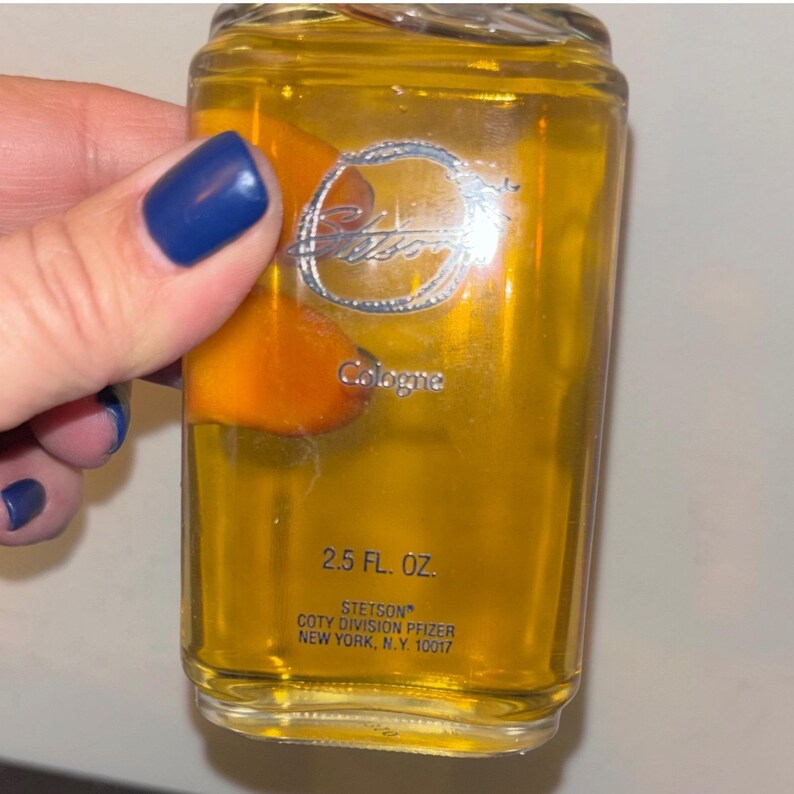 Stetson Cologne for Men 2.5 fl oz Eau de Toilette Spray Original Vintage Bottle image 7