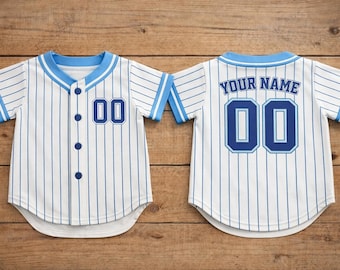 Personalized Kids Youth Baseball Jersey, Custom Baseball Jersey, Birthday Baseball Jersey, Toddler Baseball Jersey, Baseball First Birthday