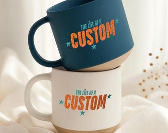 The Life Of A Custom Pottery Mug, Personalized The Life Of A Teacher Gift Mug, Music Fan Mug Gift For Her, Teacher Appreciation Gift