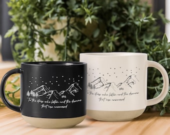 Velaris Mug, ACOTAR Cup, City of Starlight Mug, Sarah J Maas Coffee Mug, Gift for SJM Lover, Smut Reader Mug, To the Stars Who Listen Merch