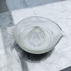 Vintage Glass Juicer