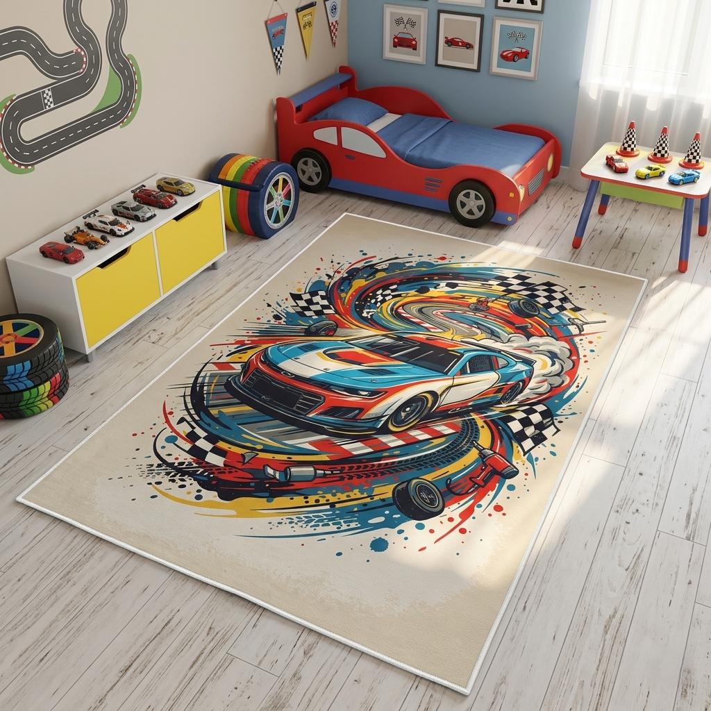 Nascar Area Rug - Etsy