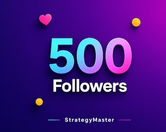 500 TikTok-volgersgroei | Organisch publiek | Voor contentmaker | Geen automatische volgers