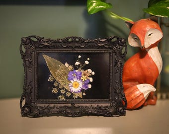 Dark Academia Floral Art