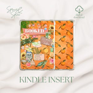 Summer Romance Kindle Case Inserts: Bookish Accessory (Digital Download)