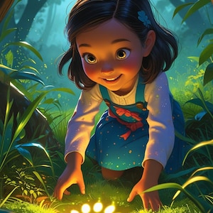 Luna and the Magical Whiskers | Children&#39;s Bedtime Storybook (Ages 3–5) | Digital PDF Download