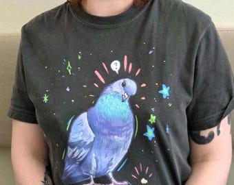 Tauben-T-Shirt - Unisex Comfort Colors T-Shirt