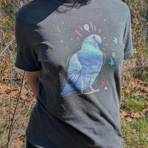 Pigeon Tee - unisex Comfort Colours t-shirt image 2