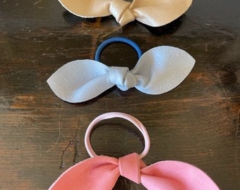 Leather Hair Ties