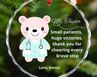 Pediatric nurse ornament gifts, Personalized rn nurse ornament gift, nurse appreciation gift, New Nurse Gift, Graduation Gift, rn keepsake