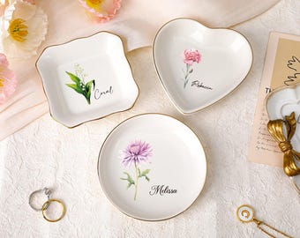 Aveson - Portagioie classico in stile vintage anticato a forma di cuore, ideale per contenere anelli e piccoli gioielli, portagioie organizzatore in argento, adatto come regalo di Natale